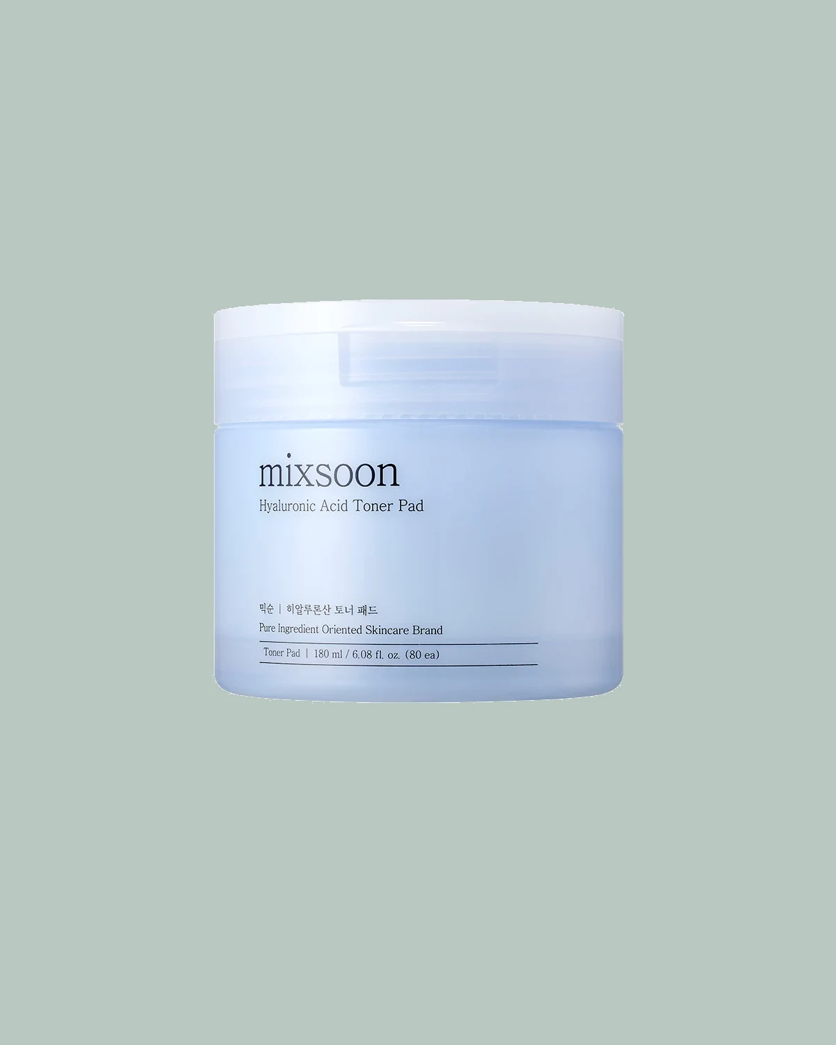 Mixsoon Hyaluronic Acid Toner Pad – 80 pcs